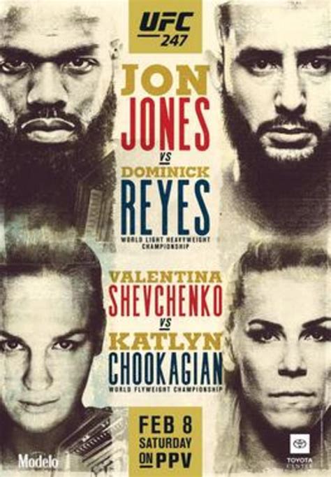 UFC 247: Jones vs. Reyes Fight Results .
